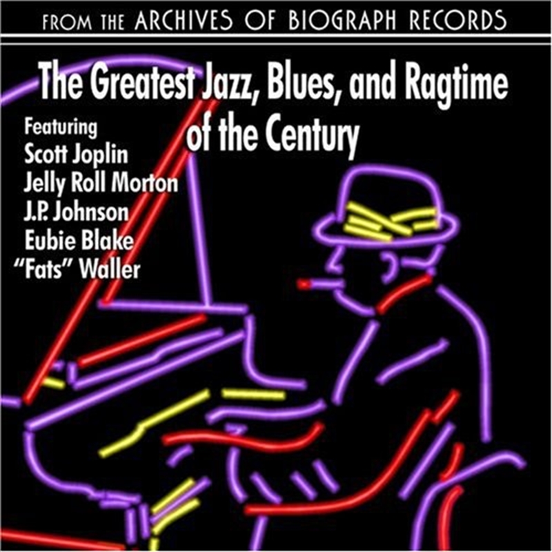 The Greatest Jazz, Blues and Ragtime Of The Century/Product Detail/Rock/Pop