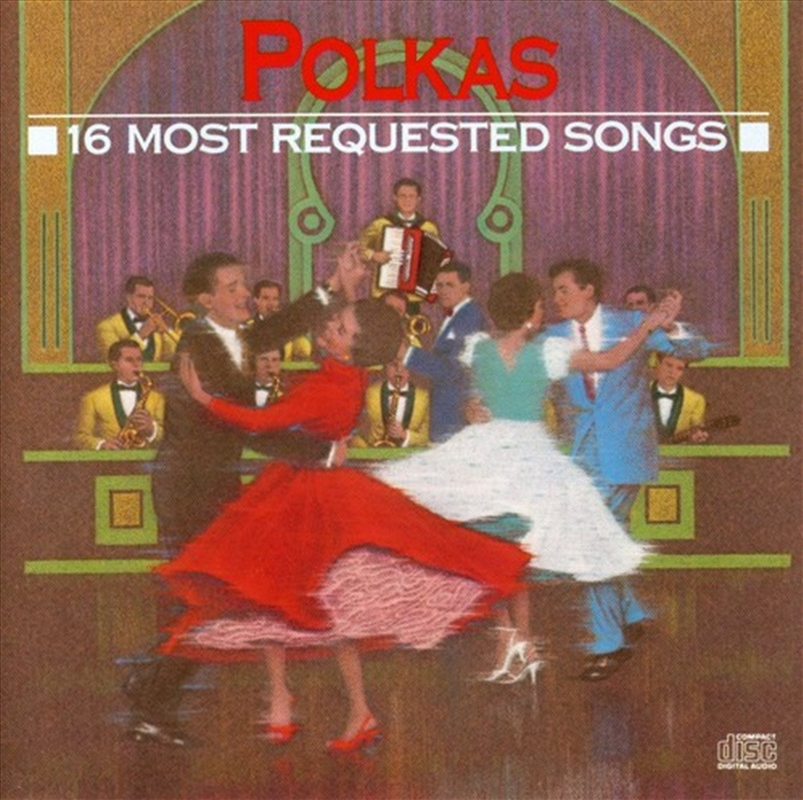 16 Most Requested Polkas/Product Detail/Rock/Pop