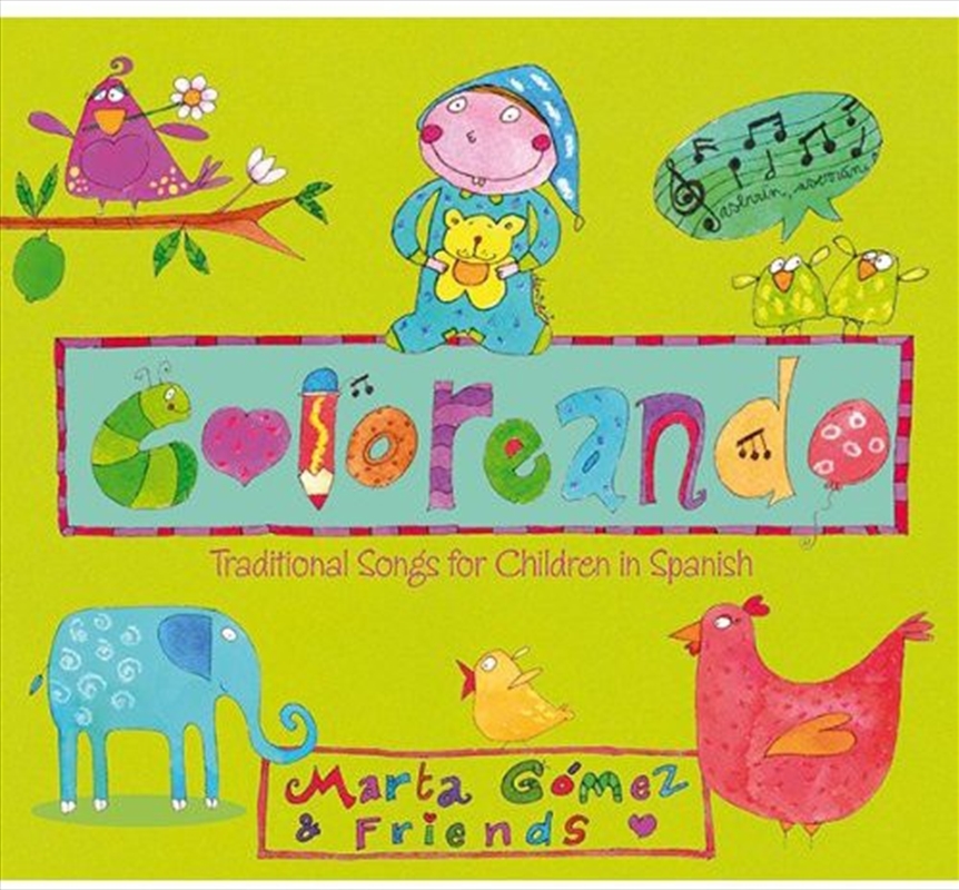 Coloreando- Traditional Songs for Children in Spanish/Product Detail/Childrens