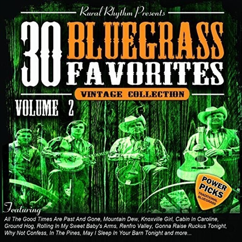 30 Bluegrass Favorites, Volume 2 - Power Picks- Vintage Collection/Product Detail/Folk