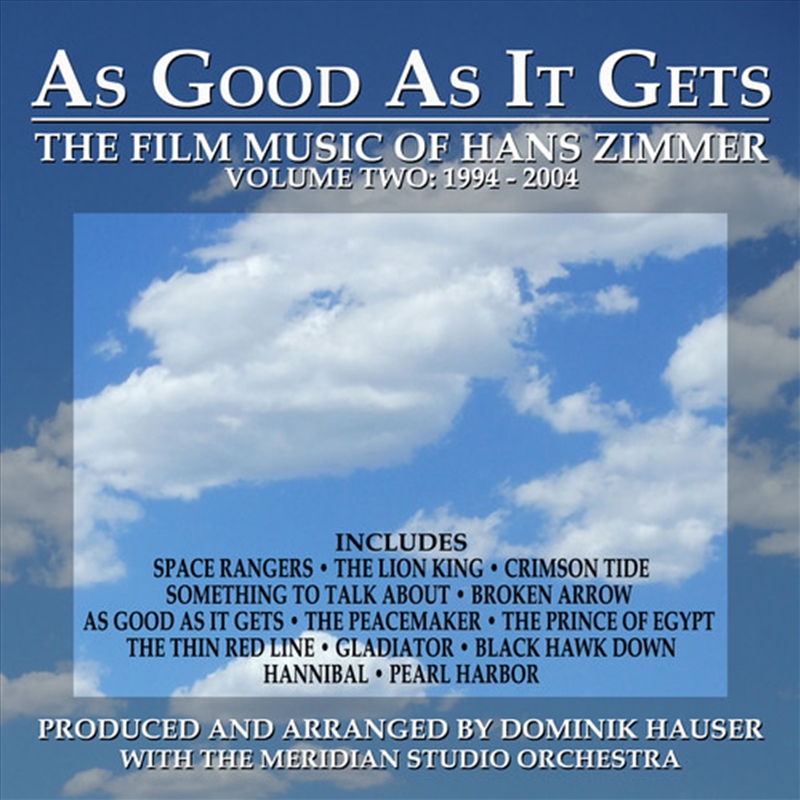 As Good as It Gets- The Film Music of Hans Zimmer- Volume 2- 1994-2004/Product Detail/Soundtrack