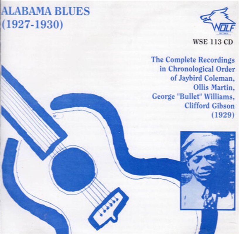 Alabama Blues 1927-1930/Product Detail/Blues