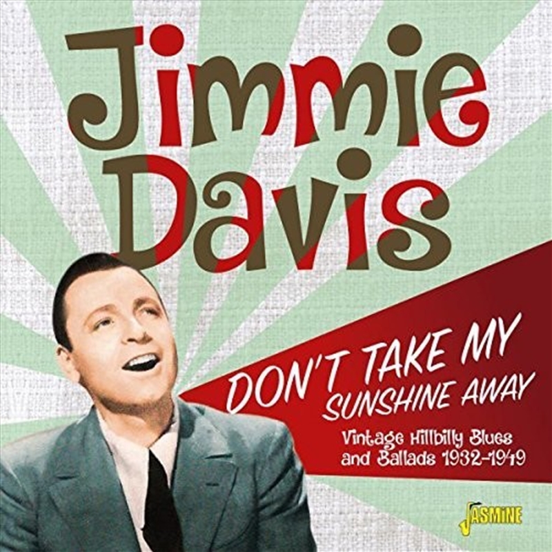 Don't Take My Sunshine Away- Vintage Hillbilly Blues & Ballads1932-1949/Product Detail/Country