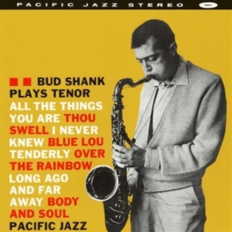 Bud Shank Plays Tenor/Product Detail/Jazz