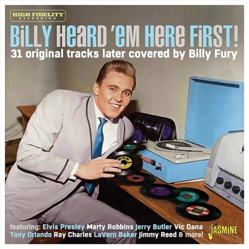 Billy Heard 'Em Here First! - 31 Original Tracks Later Covered By Billy Fury / Various/Product Detail/Rock/Pop