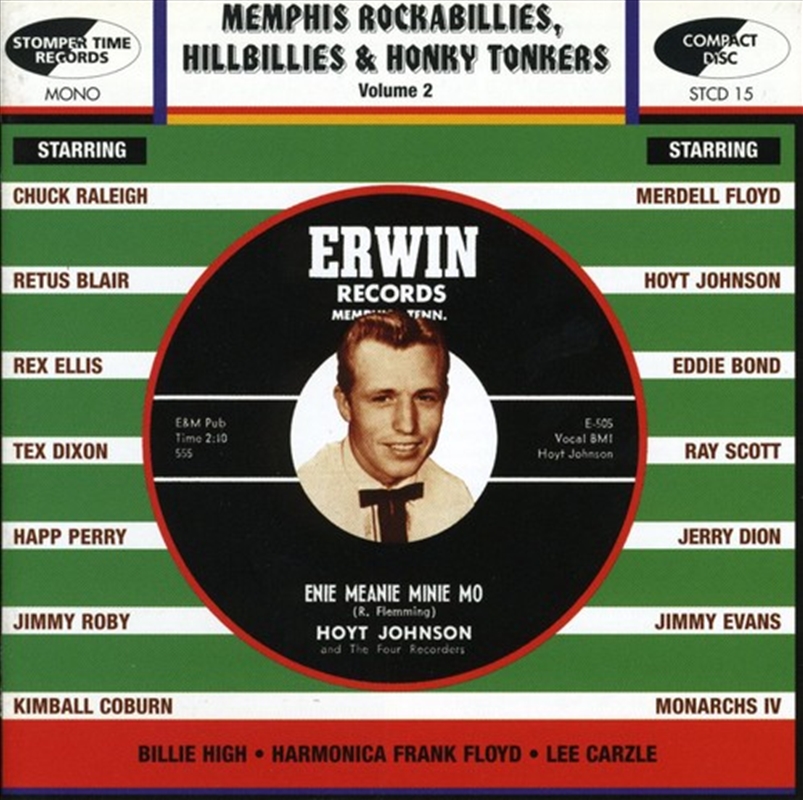 Memphis Rockabillies- Hillbillies & Honky 2 / Var/Product Detail/Compilation