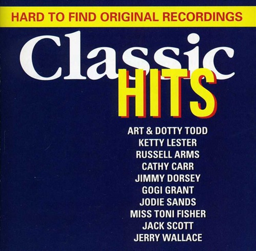 Classic Hits- Hard to Find Originals / Various/Product Detail/Rock