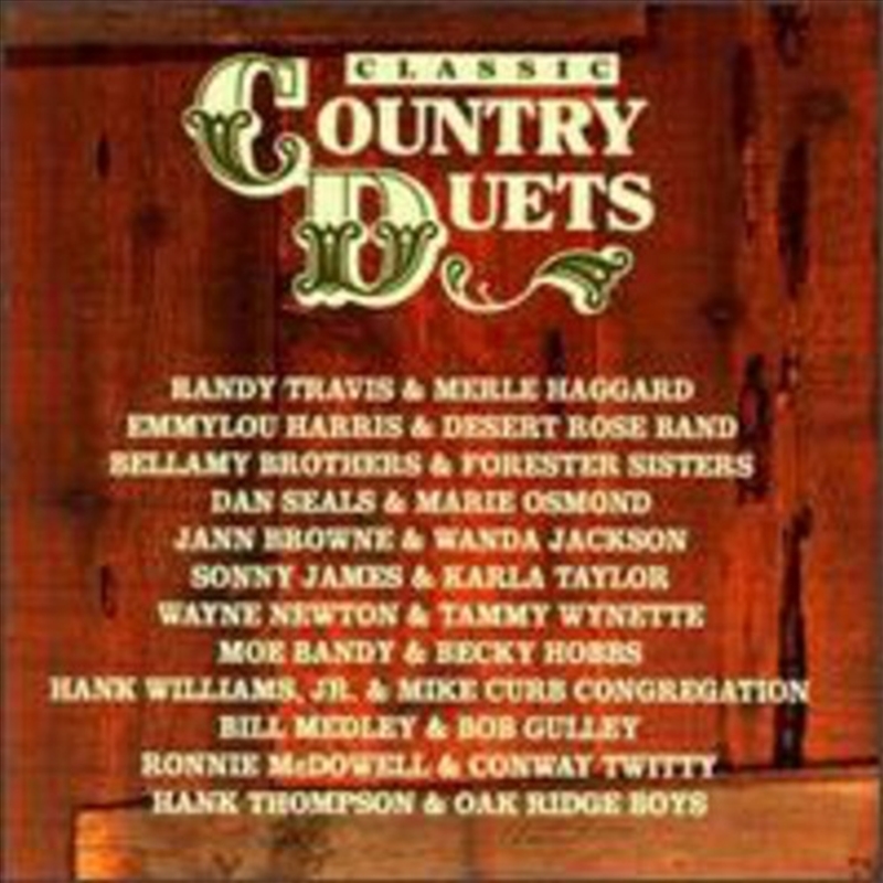 Classic Country Duets / Various/Product Detail/Compilation