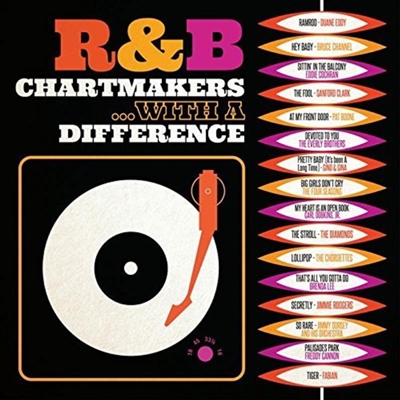 R&B Chartmakers With A Difference/Product Detail/Easy Listening