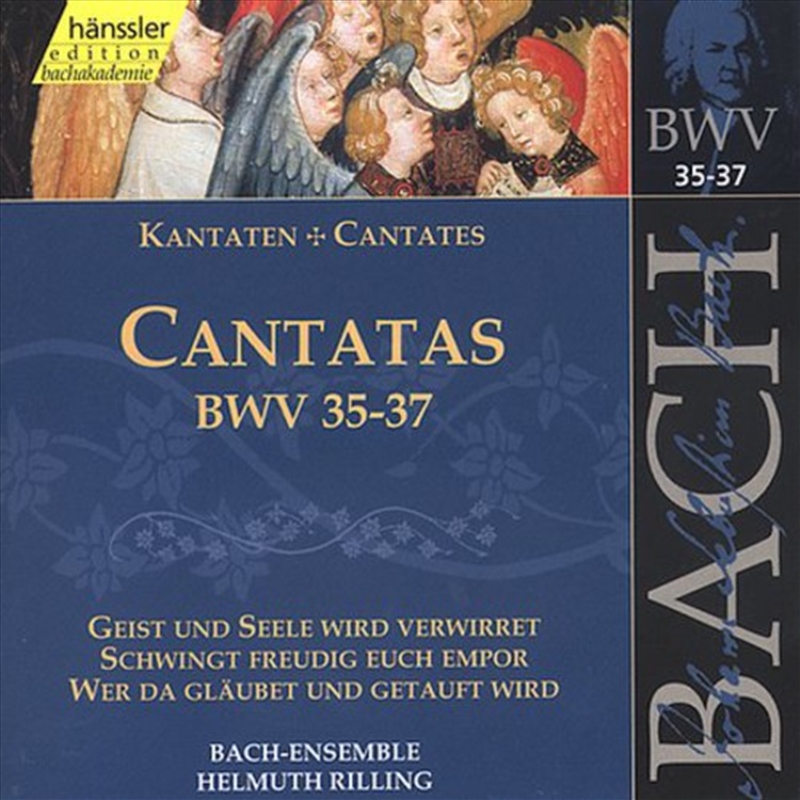 Sacred Cantatas Bwv 35 36 37/Product Detail/Classical