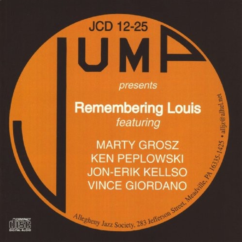 Remembering Louis/Product Detail/Jazz