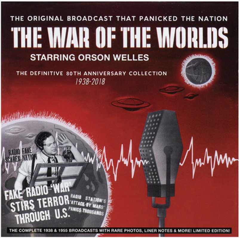 War Of The Worlds - Definitive 80Th 1938-2018/Product Detail/Spoken Word