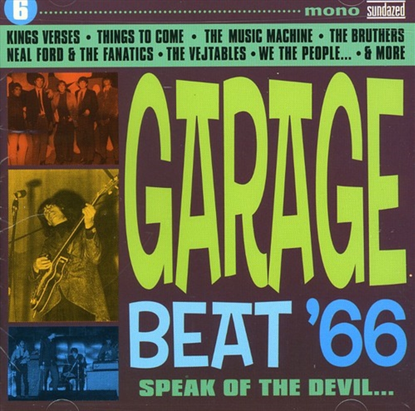 Garage Beat 66 Volume 6 Speak/Product Detail/Compilation