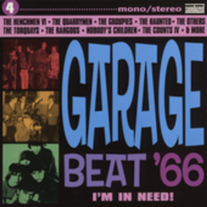 Garage Beat 66 Volume 4/Product Detail/Compilation