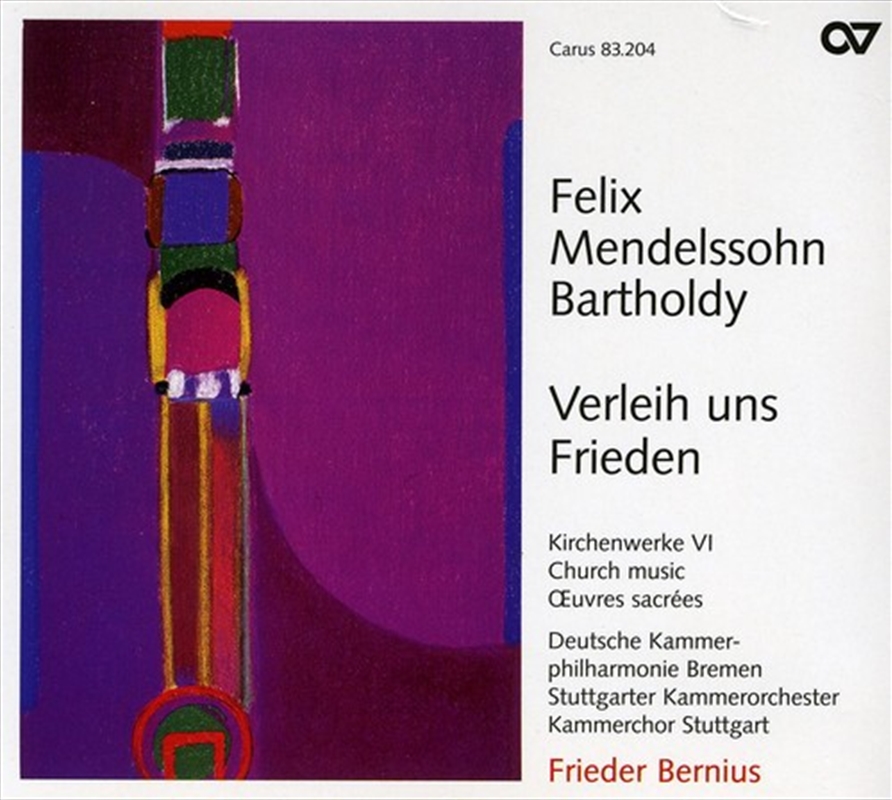 Verleih Uns Frieden: Church Music 6/Product Detail/Classical