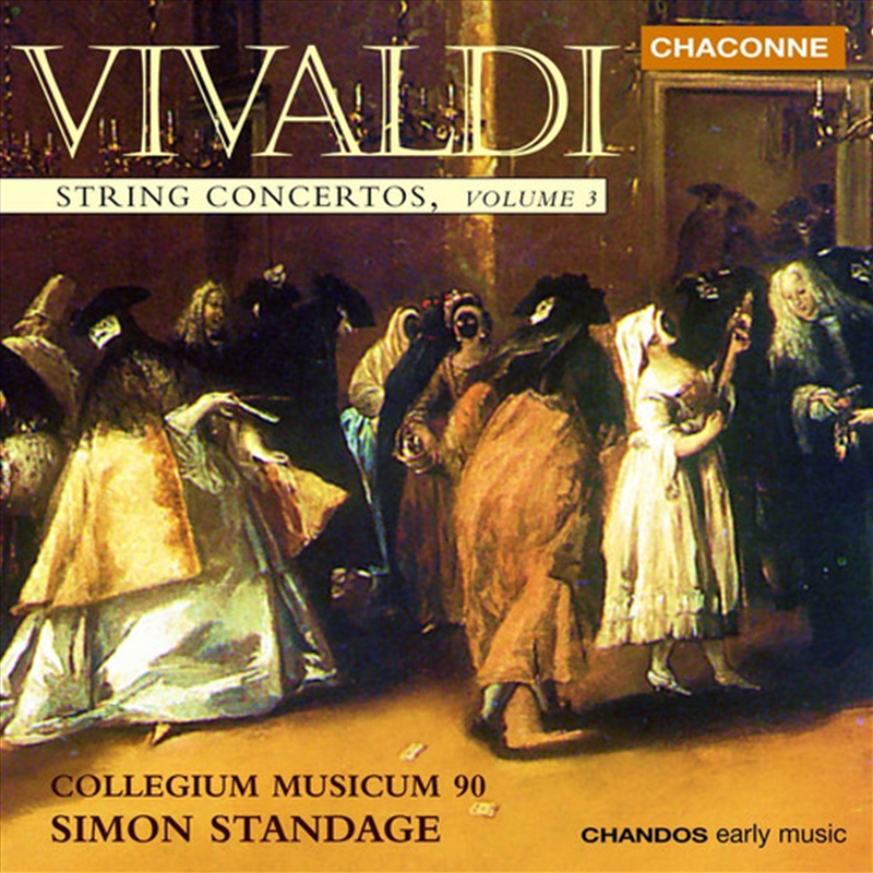 Vivaldi: String Concertos Vol 3/Product Detail/Classical