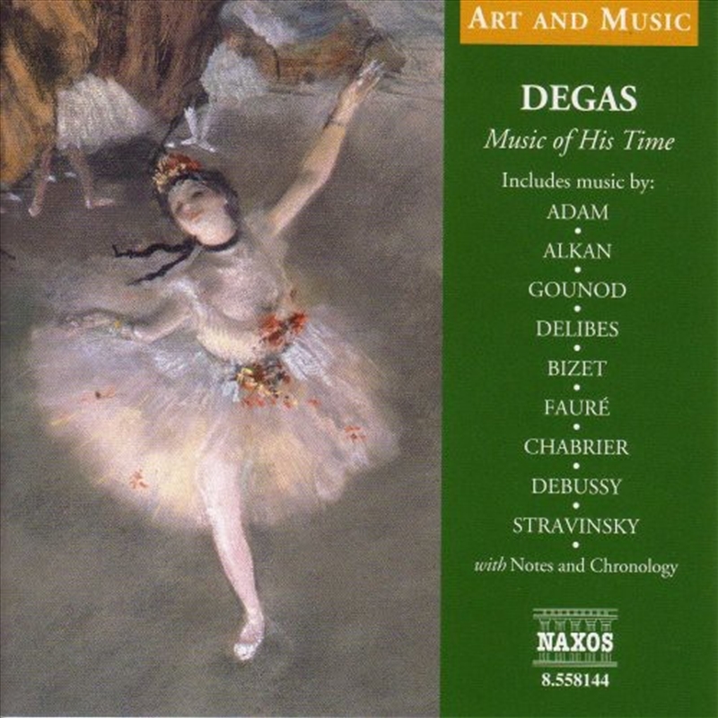 Degas: Art & Music/Product Detail/Classical