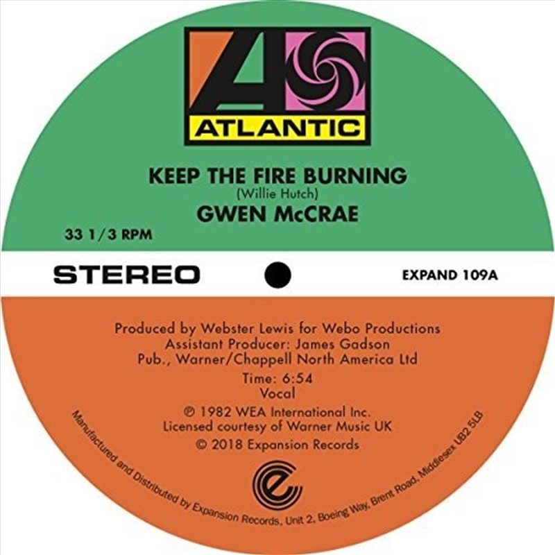 Keep The Fire Burning / Funky Sensation/Product Detail/R&B