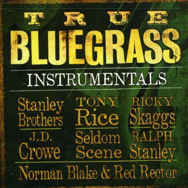 True Bluegrass Instrumentals/Product Detail/Country