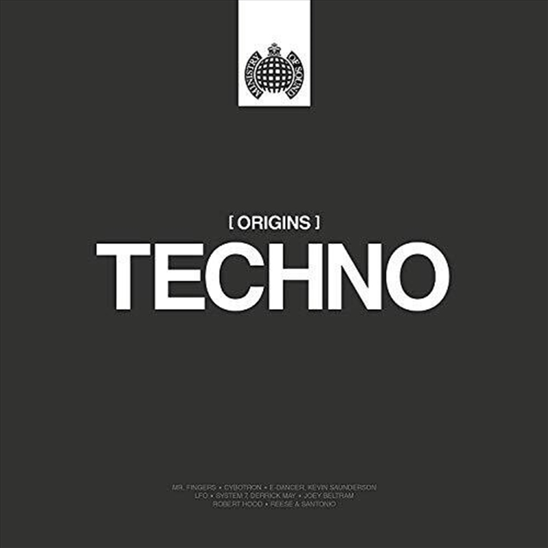 Ministry Of Sound: Origins Of Techno/Product Detail/Dance