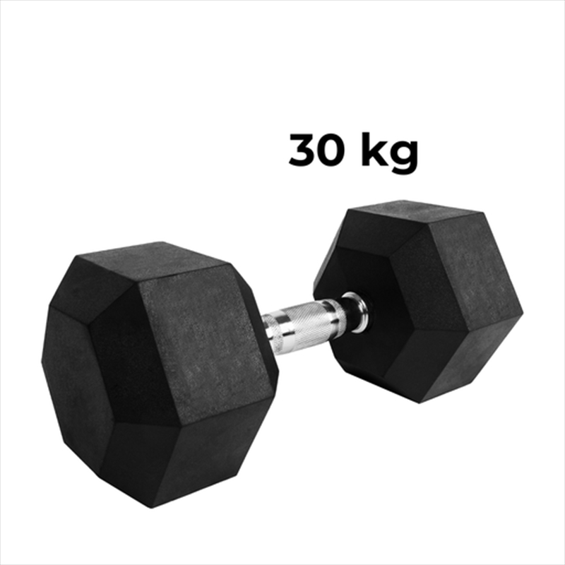 VERPEAK Rubber Hex Dumbbells 30KG/Product Detail/Gym Accessories