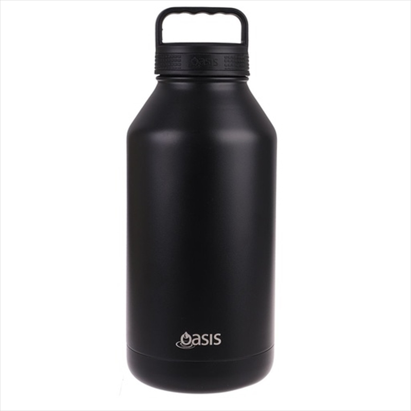 Oasis Stainless Steel Double Wall Insulated Drink Bottle Black 1.9 Titan/Product Detail/Drink Bottles