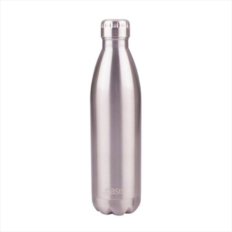Oasis Stainless Steel Double Wall Insulated Drink Bottle 750ml - Silver/Product Detail/Drink Bottles