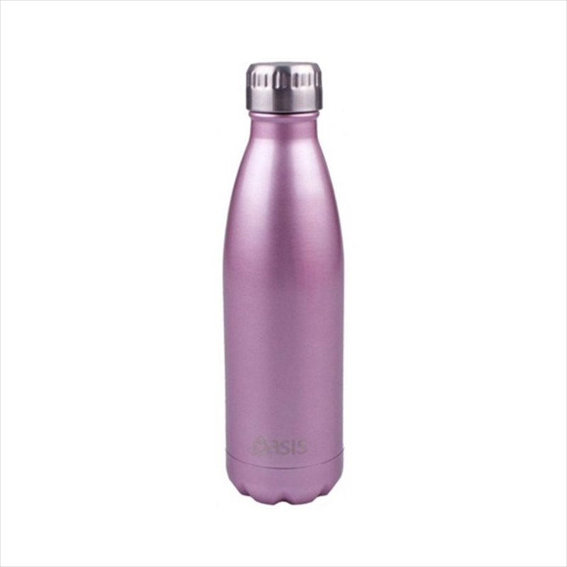 Oasis Stainless Steel Double Wall Insulated Drink Bottle 750ml - Blush/Product Detail/Drink Bottles