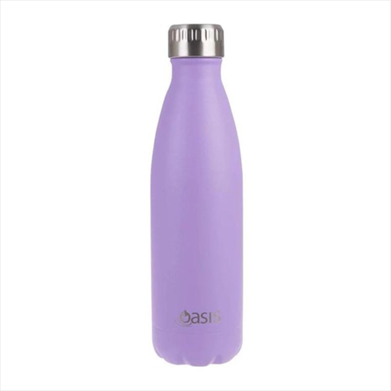 Oasis Stainless Steel Double Wall Insulated Drink Bottle 500Ml - Matte Lavender 8881MLV/Product Detail/Drink Bottles