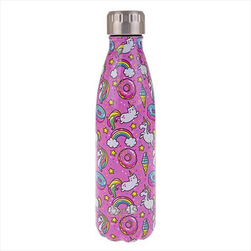 Oasis Stainless Steel Double Wall Insulated Drink Bottle 500ml - Unicorns/Product Detail/Drink Bottles