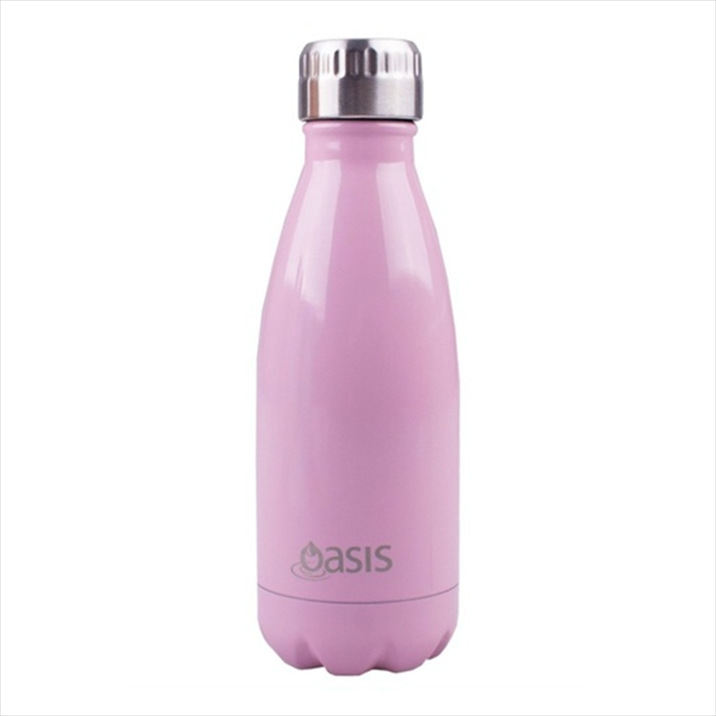 Oasis Stainless Steel Double Wall Insulated Drink Bottle 350Ml - Powder Pink 8878PP/Product Detail/Drink Bottles