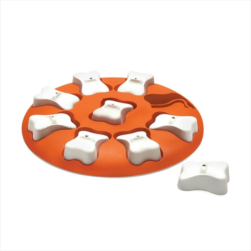 Nina Ottosson Interactive Treat Hiding Pet Toy for Dog - The Smart in Orange Level 1/Product Detail/Pet Accessories
