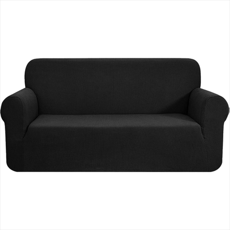 GOMINIMO Polyester Jacquard Sofa Cover 2 Seater (Black)/Product Detail/Homewares