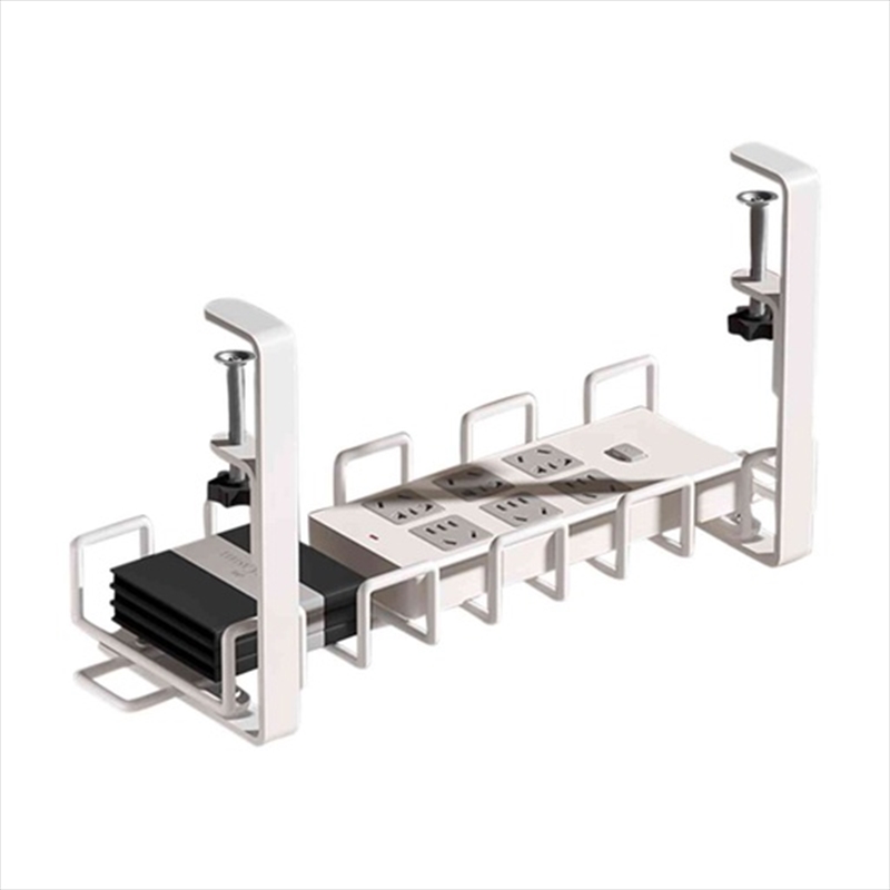 GOMINIMO Cable Management Tray- No Drilling Type (White)/Product Detail/Homewares