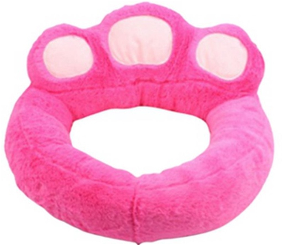 Floofi Pet Bed Paw Shape (M Pink)/Product Detail/Pet Accessories