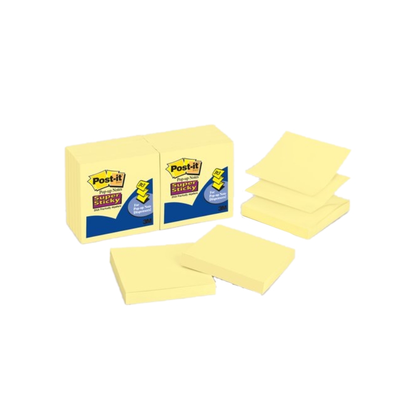 POST-IT R330-12SSCY Popup Yellow Pack of 12/Product Detail/Stationery