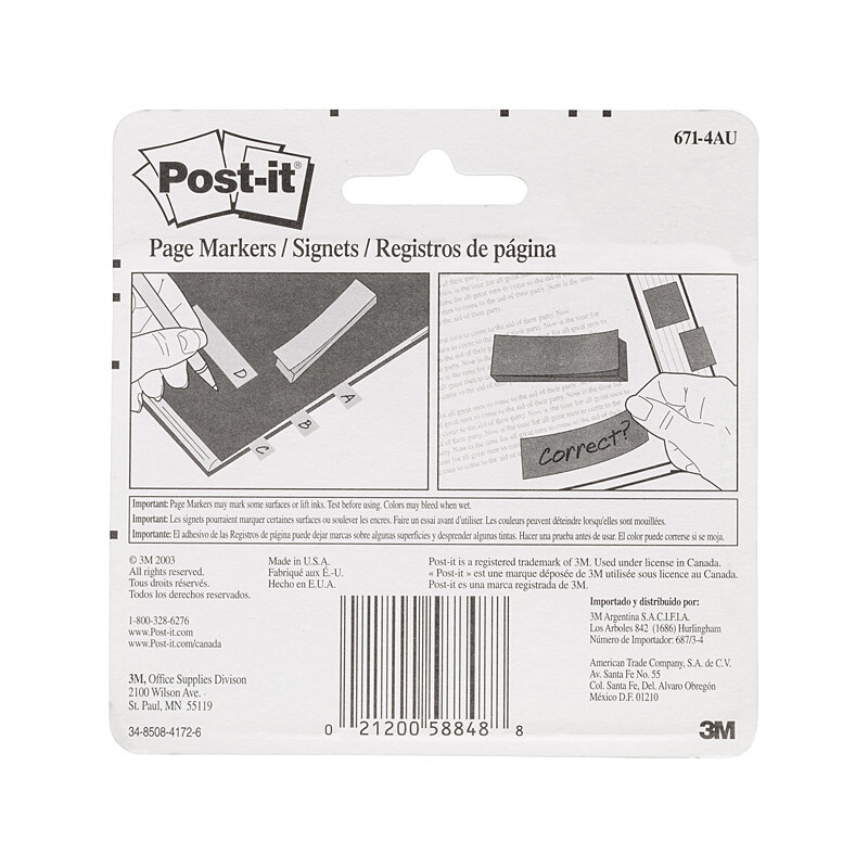 POST-IT Pg Mk 671-4AU Jp Pack of 200 Box of 6/Product Detail/Stationery