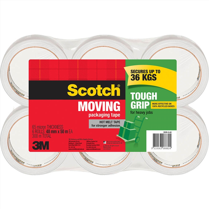 SCOTCH Pack of g Tape 3500-6-AU Pack of 6/Product Detail/Stationery