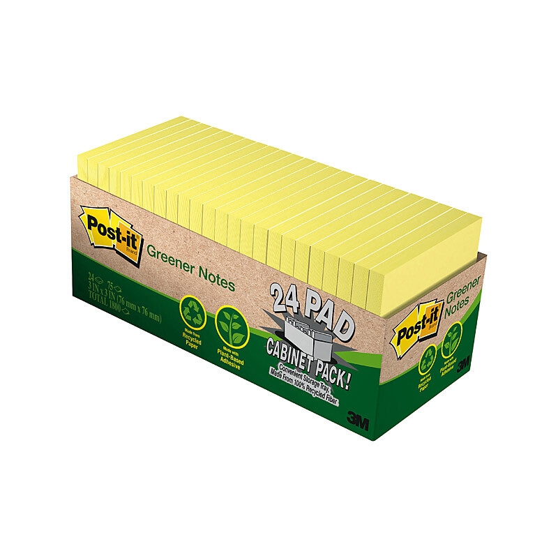 POST-IT Nt 654R-24CP-CY 76X76 Pack of 24/Product Detail/Stationery