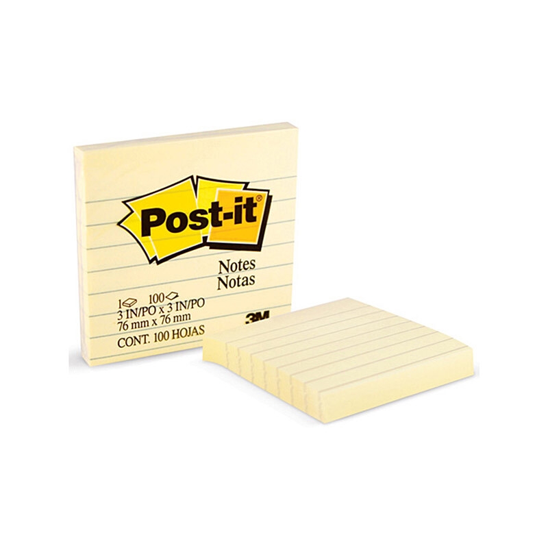 POST-IT Note 630SS 76X76 Ylw Bx12/Product Detail/Stationery