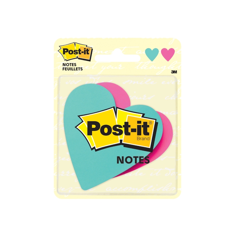 POST-IT 7350-HRT SS Heart Pack of 2/Product Detail/Stationery