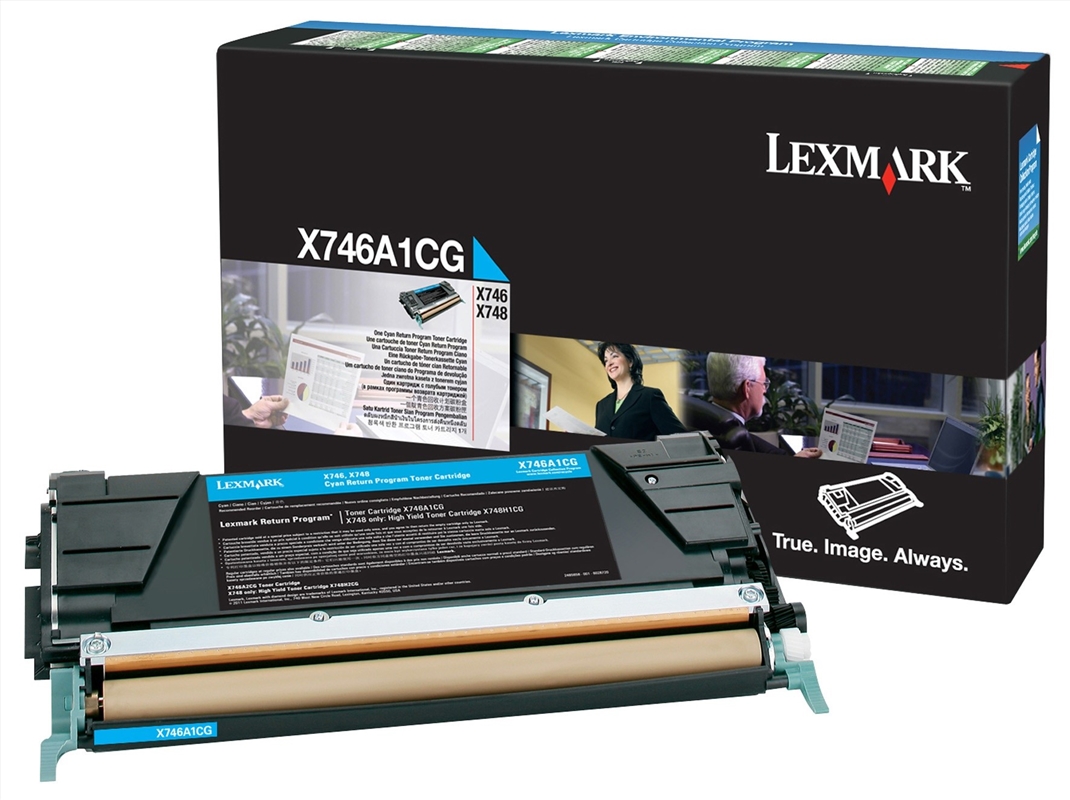 LEXMARK X746 X748 CYAN TONER 7K RETURN PROGRAM/Product Detail/Stationery