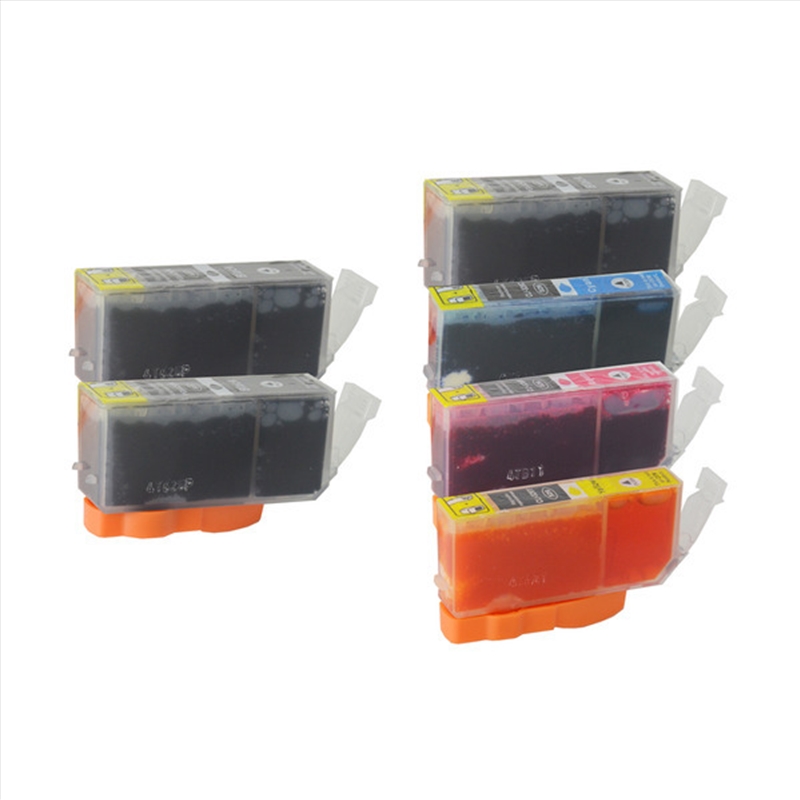 PGI-525 Compatible Inkjet Set 6 Cartridges [Boxed Set]/Product Detail/Stationery