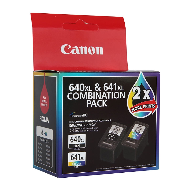 CANON PG640 CL641 XL Twin Pack Genuine Inkjet Cartridges/Product Detail/Stationery