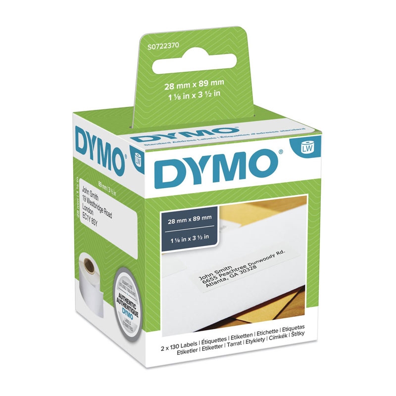 DYMO LW AddressLab 28mm x 89mm/Product Detail/Stationery