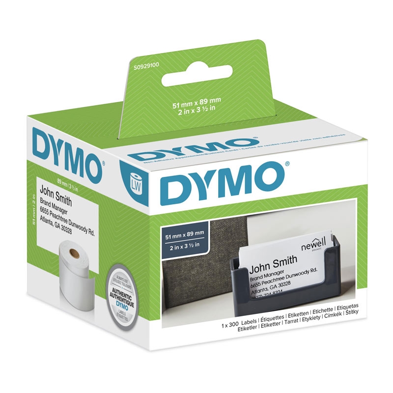 DYMO LW 51mm x 89mm White/Product Detail/Stationery