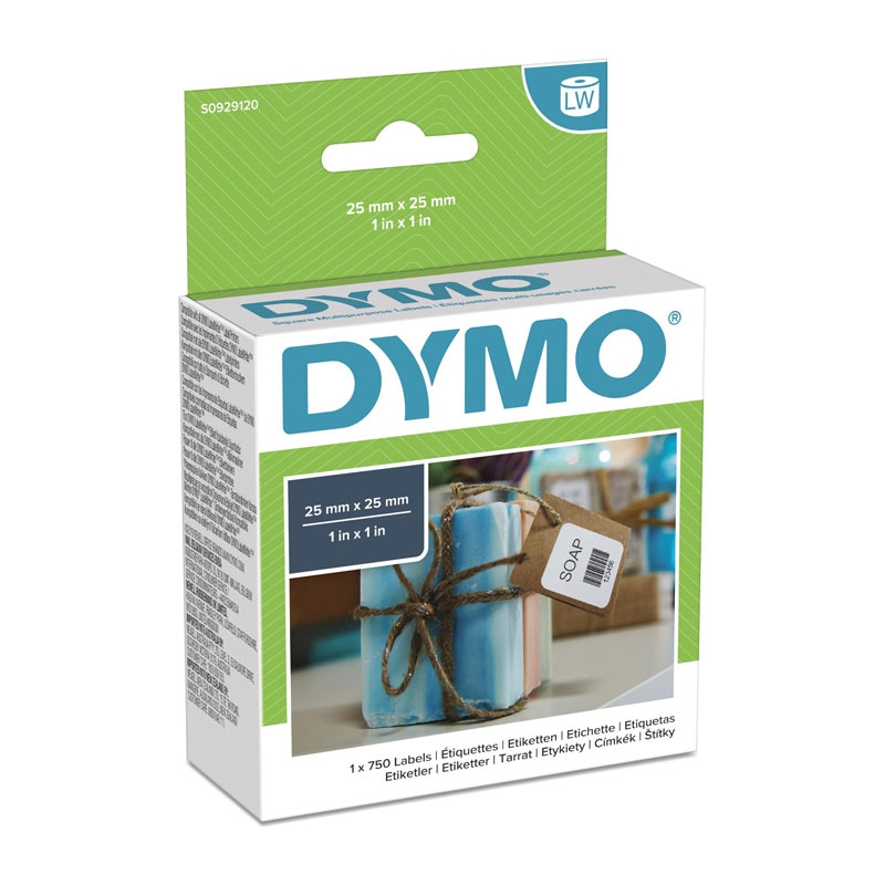 DYMO LW 25mm x 25mm White/Product Detail/Stationery