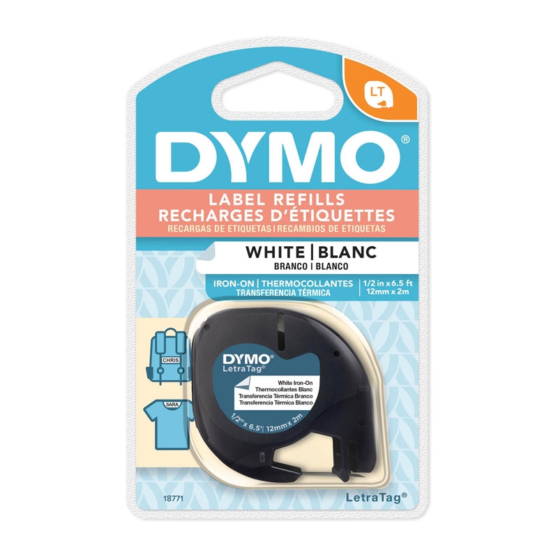 DYMO LetraTag Iron-OnTpe 12mmX2M/Product Detail/Stationery