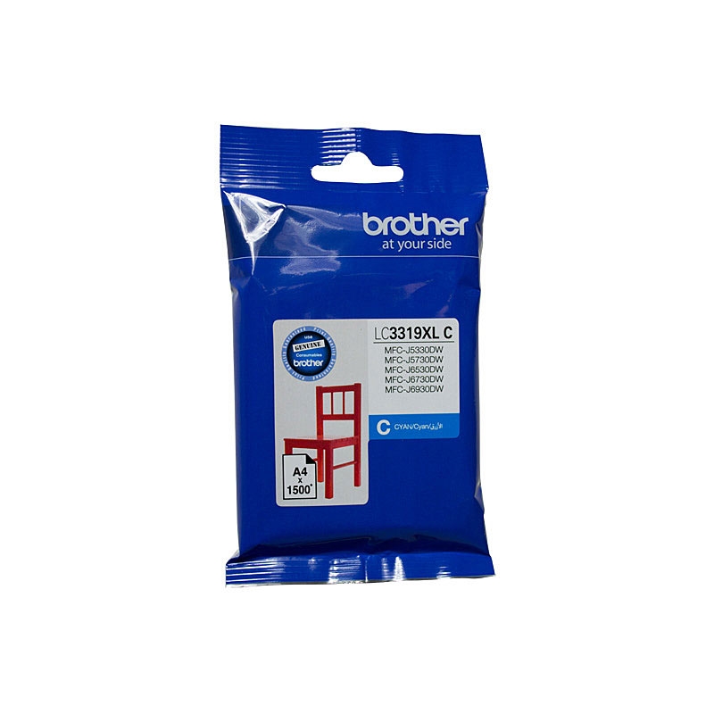 BROTHER LC-3319 XL Cyan to Suit - J5330DW/J5730DW/J6530DW/J6730DW/J6930DW Cartridge/Product Detail/Stationery