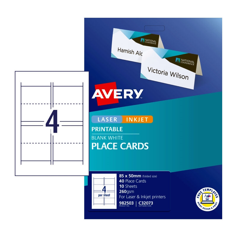 AVERY Fold C32073 50mm Pack of 10/Product Detail/Stationery